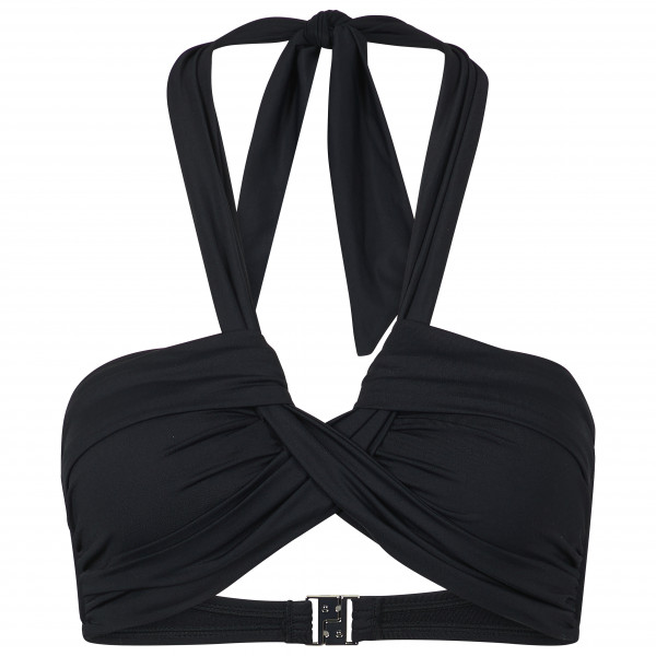 Seafolly - Women's Collective Halter Bandeau - Bikini-Top Gr 12 schwarz von Seafolly