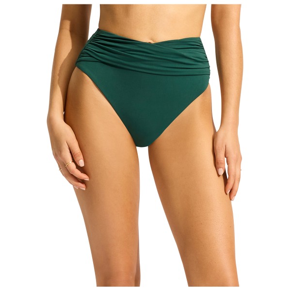 Seafolly - Women's Collective High Waist Wrap Front Pant - Bikini-Bottom Gr 16 bunt Seafolly - Women's Collective High Waist Wrap Front Pant - Bikini-Bottom Gr 16 bunt von Seafolly