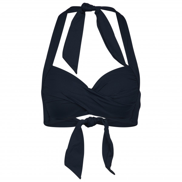 Seafolly - Women's Collective Twist Soft Cup Halter - Bikini-Top Gr 8 blau von Seafolly