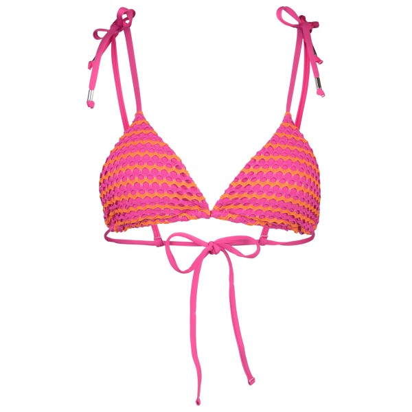 Seafolly - Women's Mesh Effect Slide Tri - Bikini-Top Gr 32 rosa von Seafolly