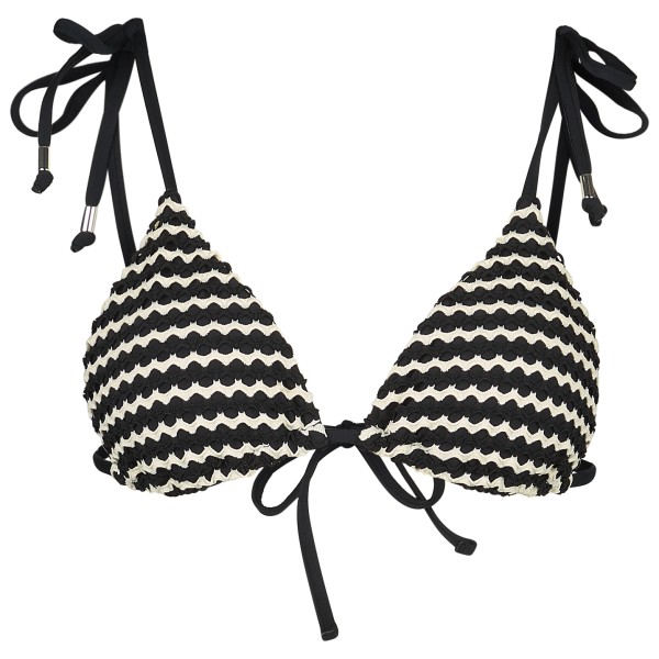 Seafolly - Women's Mesh Effect Slide Tri - Bikini-Top Gr 34 schwarz von Seafolly