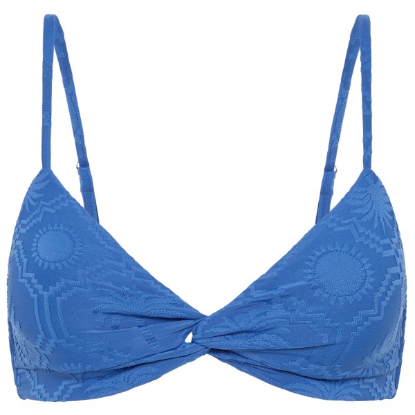 Seafolly - Women's Oasis Twist Front Bralette - Bikini-Top Gr 8 blau von Seafolly