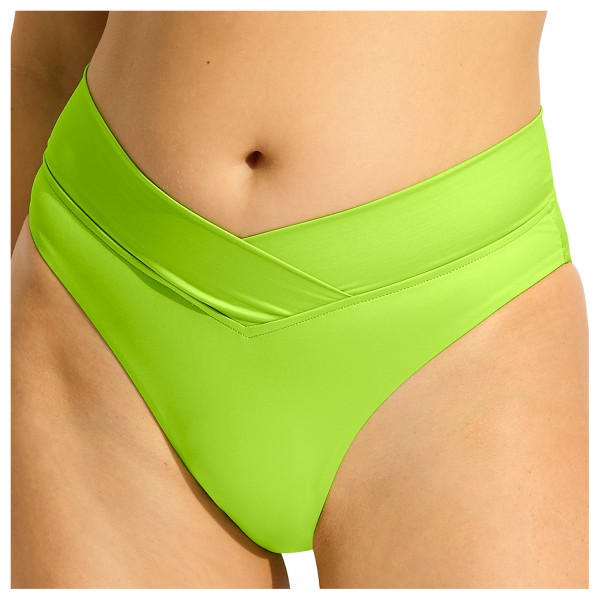 Seafolly - Women's Soleil V Front High Cut Pant - Bikini-Bottom Gr 36 bunt von Seafolly