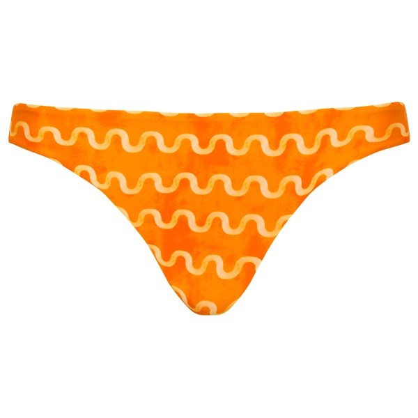 Seafolly - Women's Soundwave Hipster Tie Side - Bikini-Bottom Gr 32;34;36;38;40;42;44 blau;orange von Seafolly