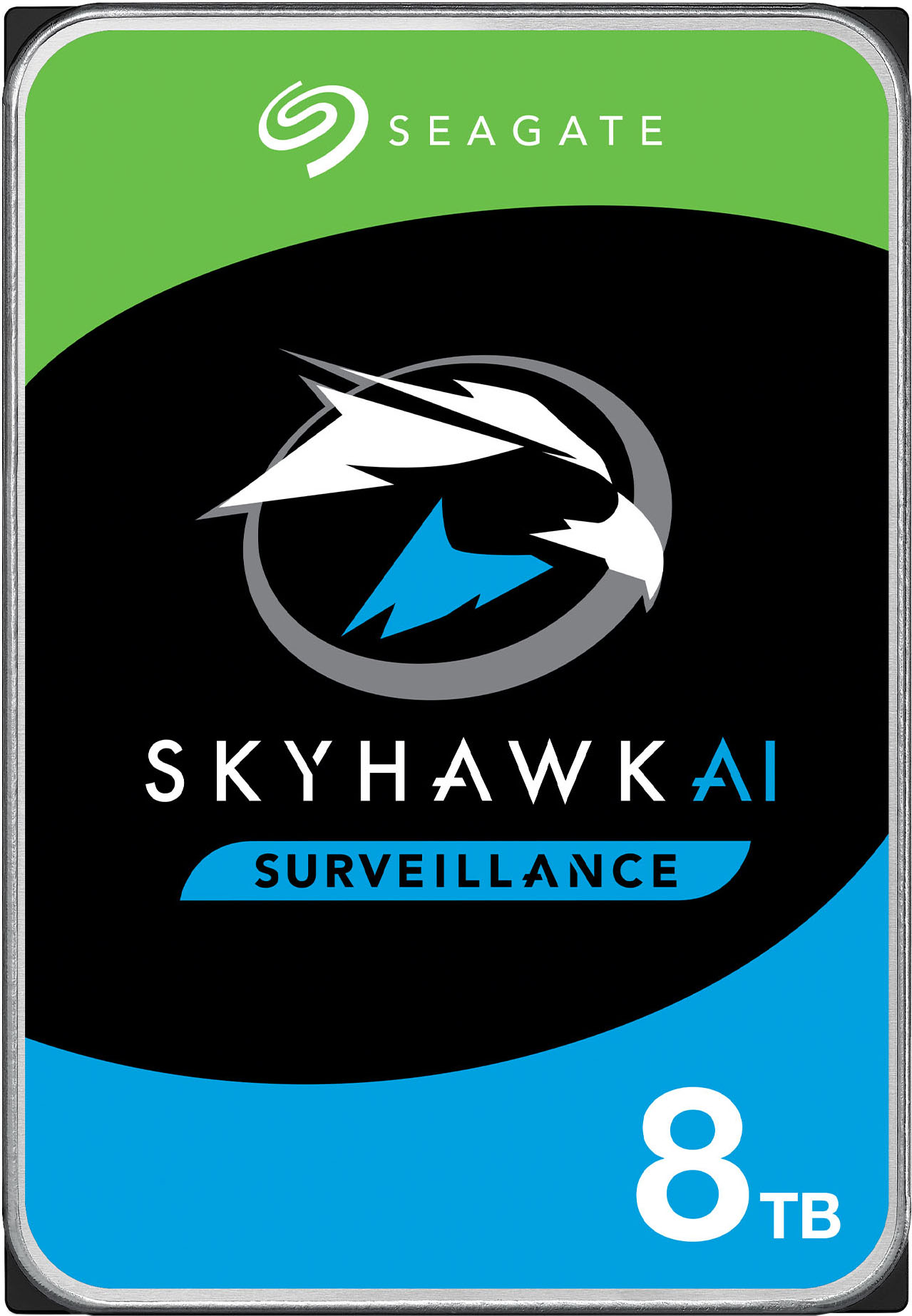Seagate HDD-Festplatte »SkyHawk AI«, 3,5 Zoll, Anschluss SATA III, Bulk, inkl. 3 Jahre Rescue Data Recovery Services von Seagate