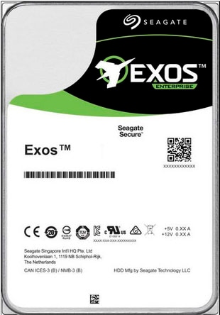 Seagate HDD-NAS-Festplatte »Exos X16«, 3,5 Zoll, Anschluss SAS von Seagate