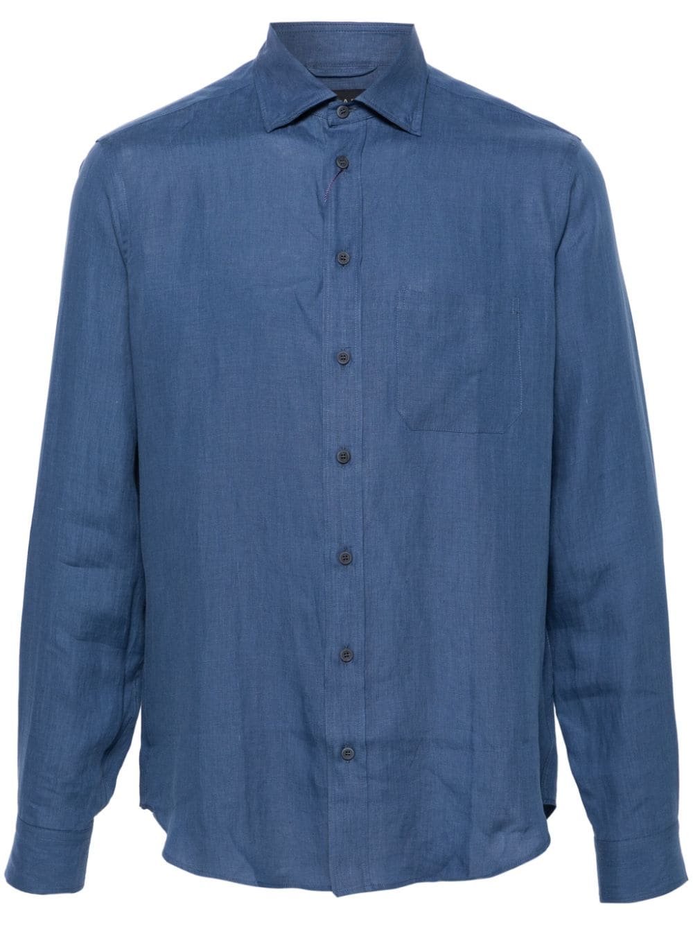 Sease button-up hemp shirt - Blue von Sease