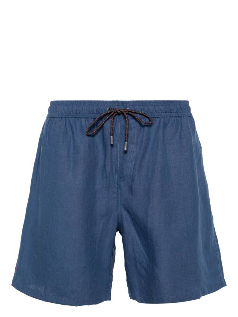 Sease drawstring-waist hemp shorts - Blue von Sease