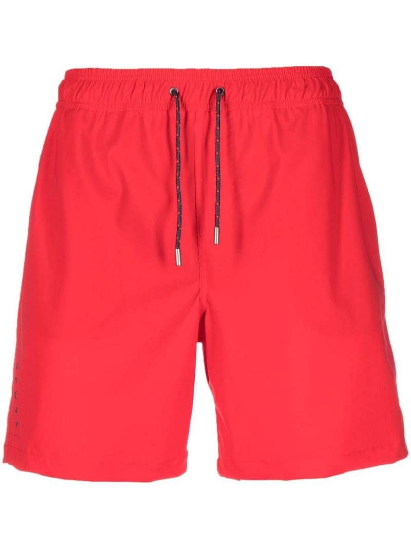 Sease logo-print drawstring swim shorts - Red von Sease