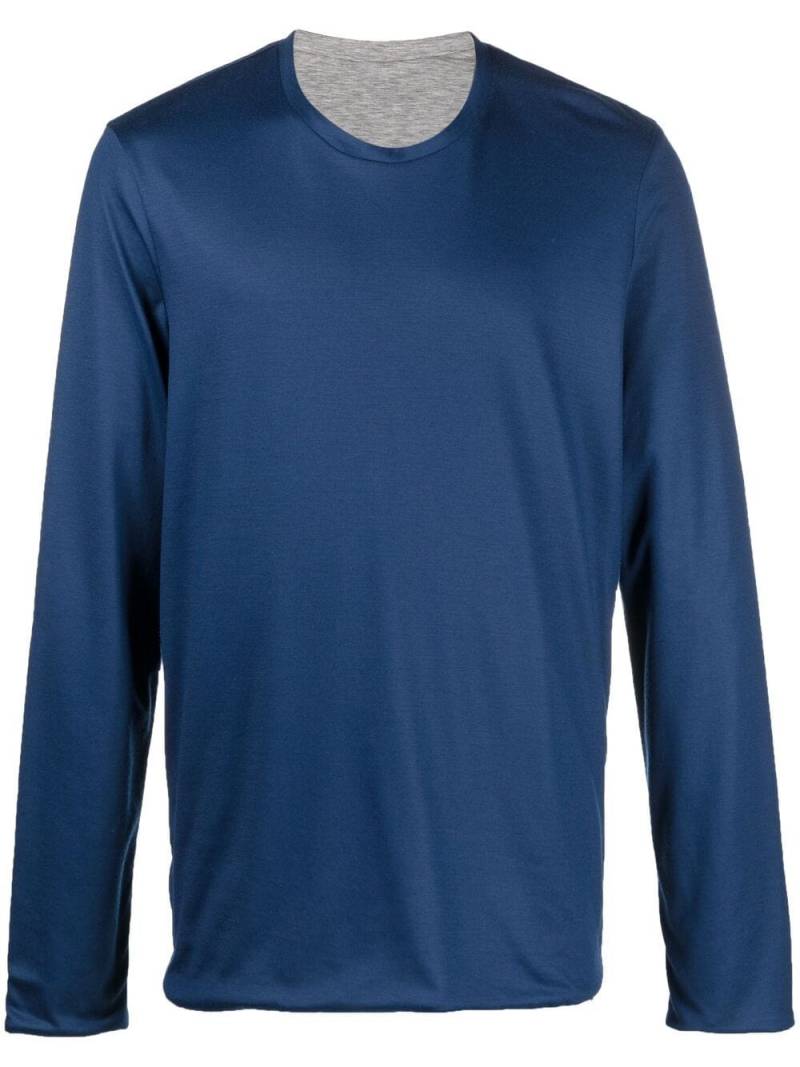 Sease long-sleeved jersey T-shirt - Blue von Sease