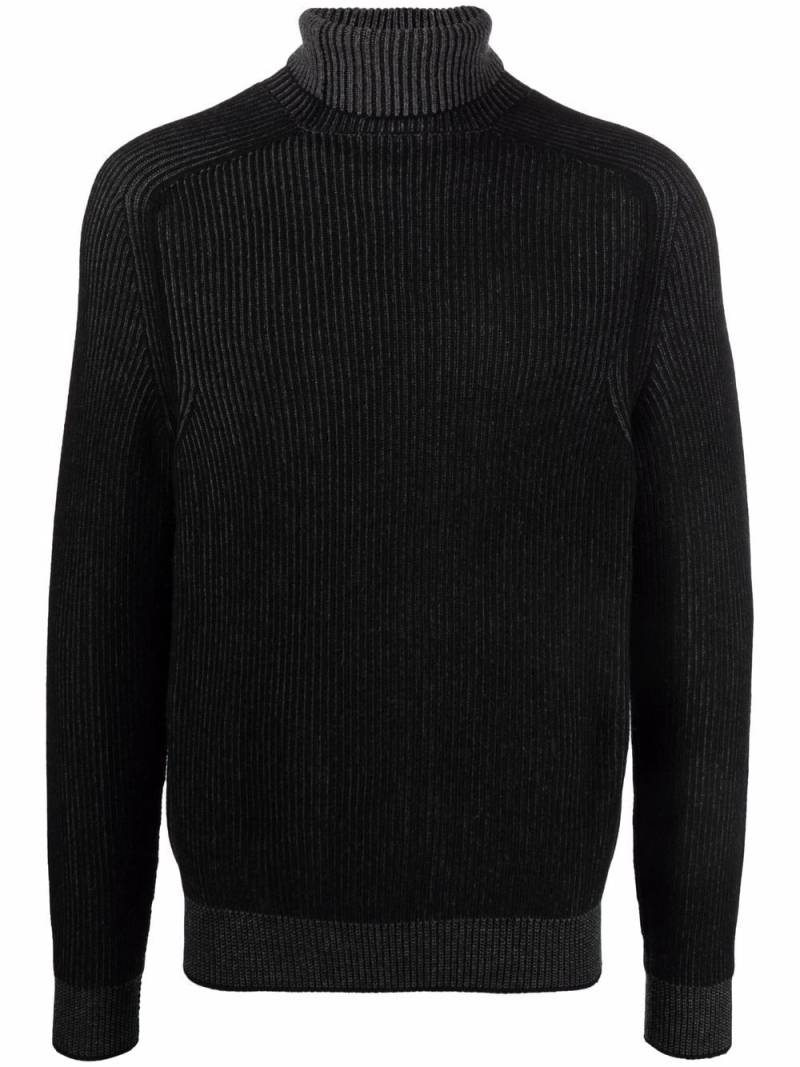 Sease roll-neck wool jumper - Black von Sease