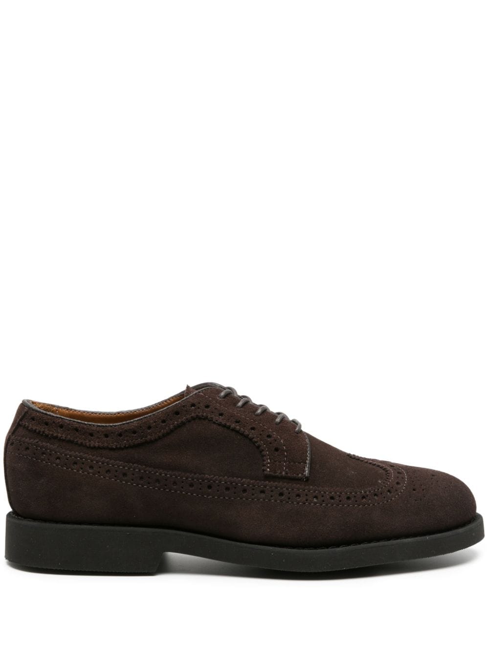 Sebago Canton suede brogue shoes - Brown von Sebago