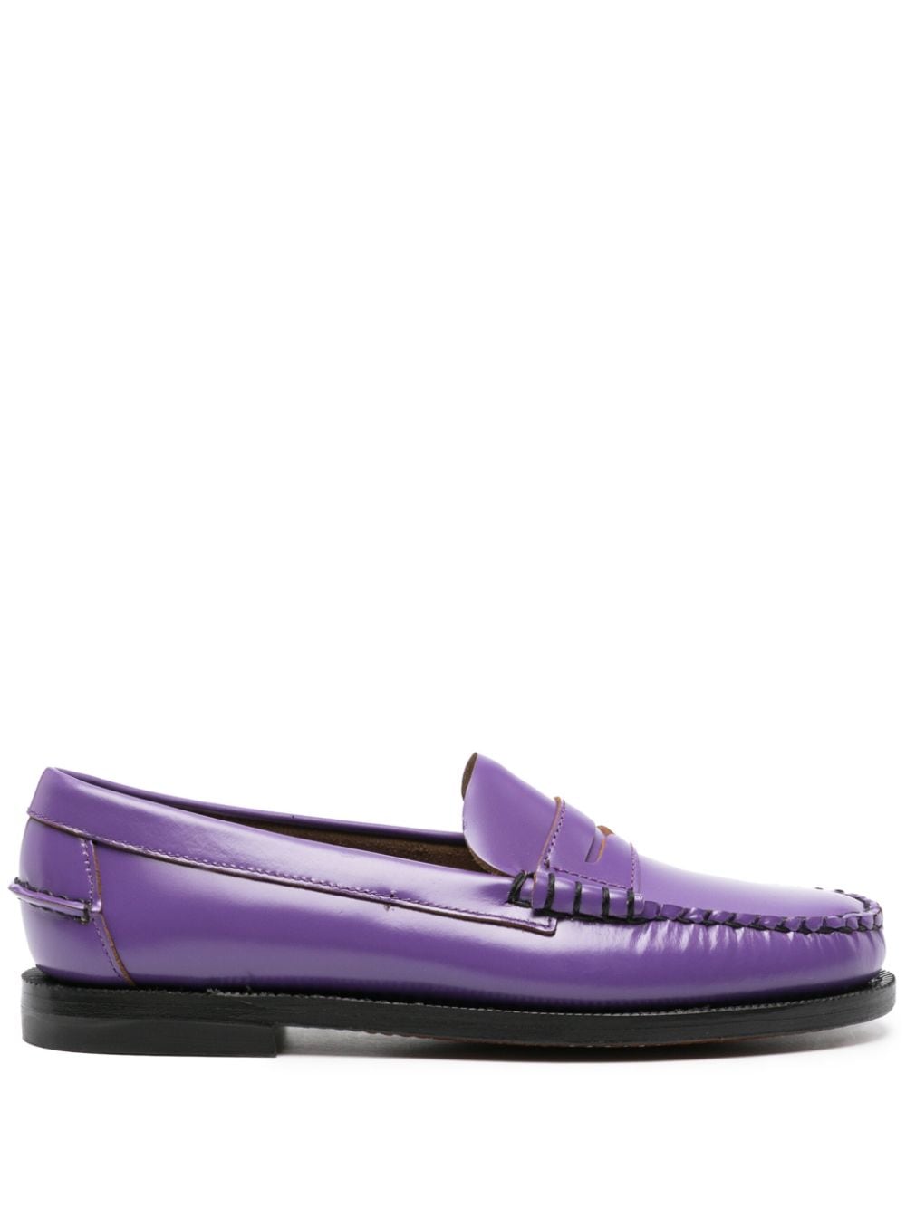 Sebago Dan leather loafers - Purple von Sebago