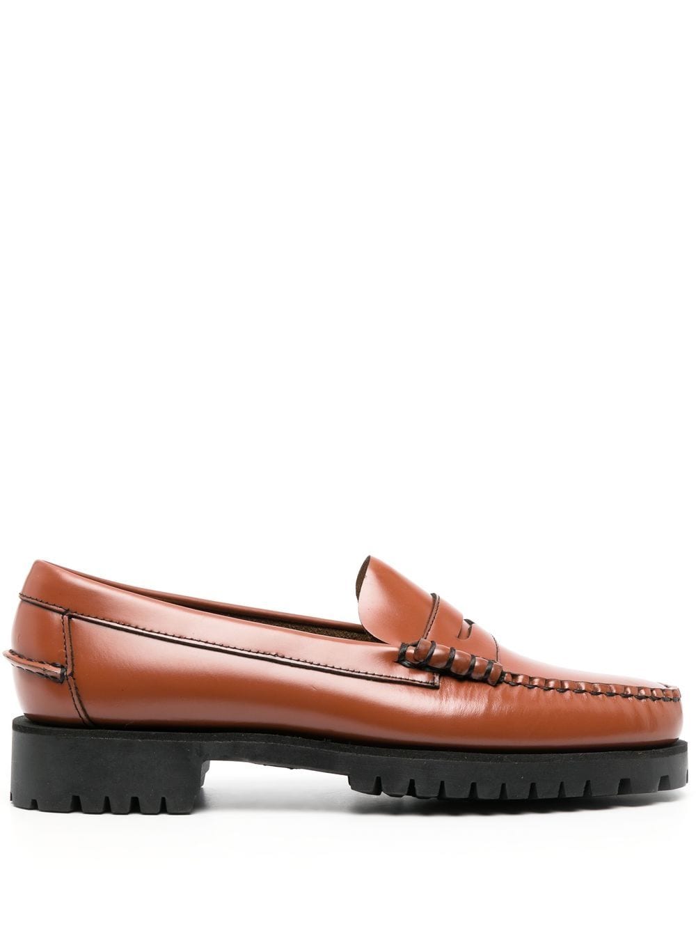 Sebago Dan leather penny loafers - Brown von Sebago