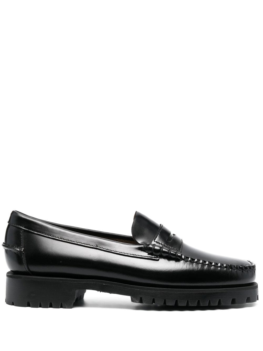 Sebago Dan penny flat loafers - Black von Sebago