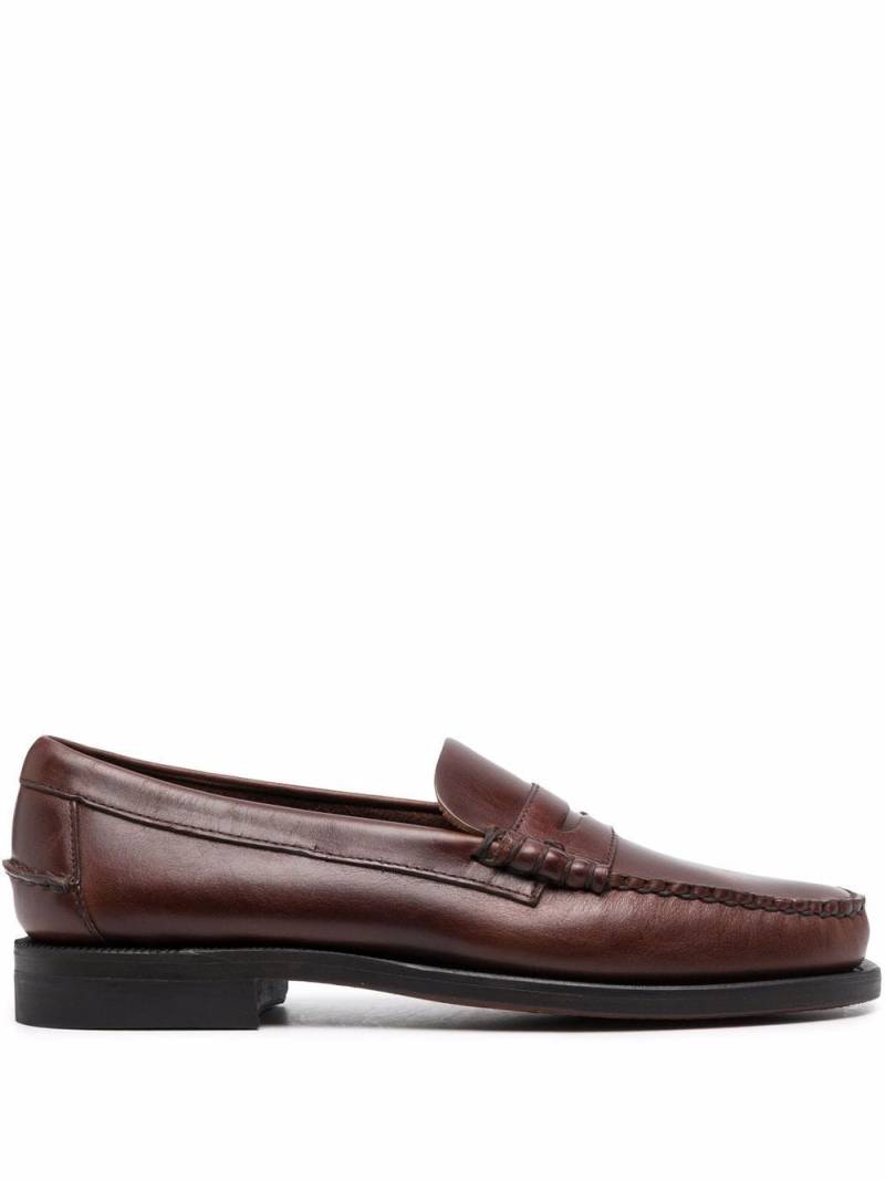 Sebago slip-on leather loafers - Brown von Sebago