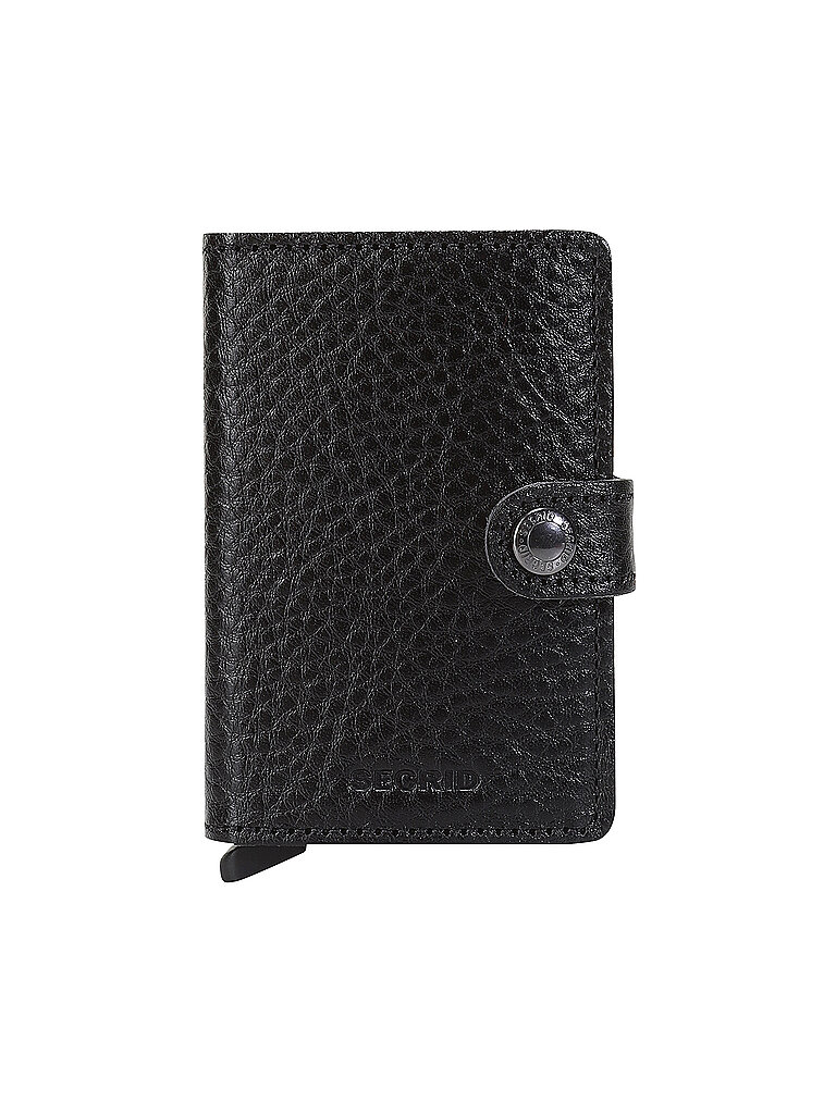 SECRID Geldbörse - Miniwallet Vegetable Tanned Black/Black schwarz von Secrid