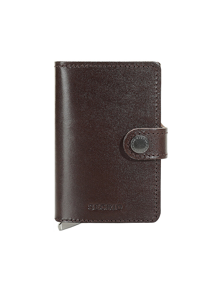 SECRID Geldbörse PREMIUM MINIWALLET DUSK Dark Brown braun von Secrid