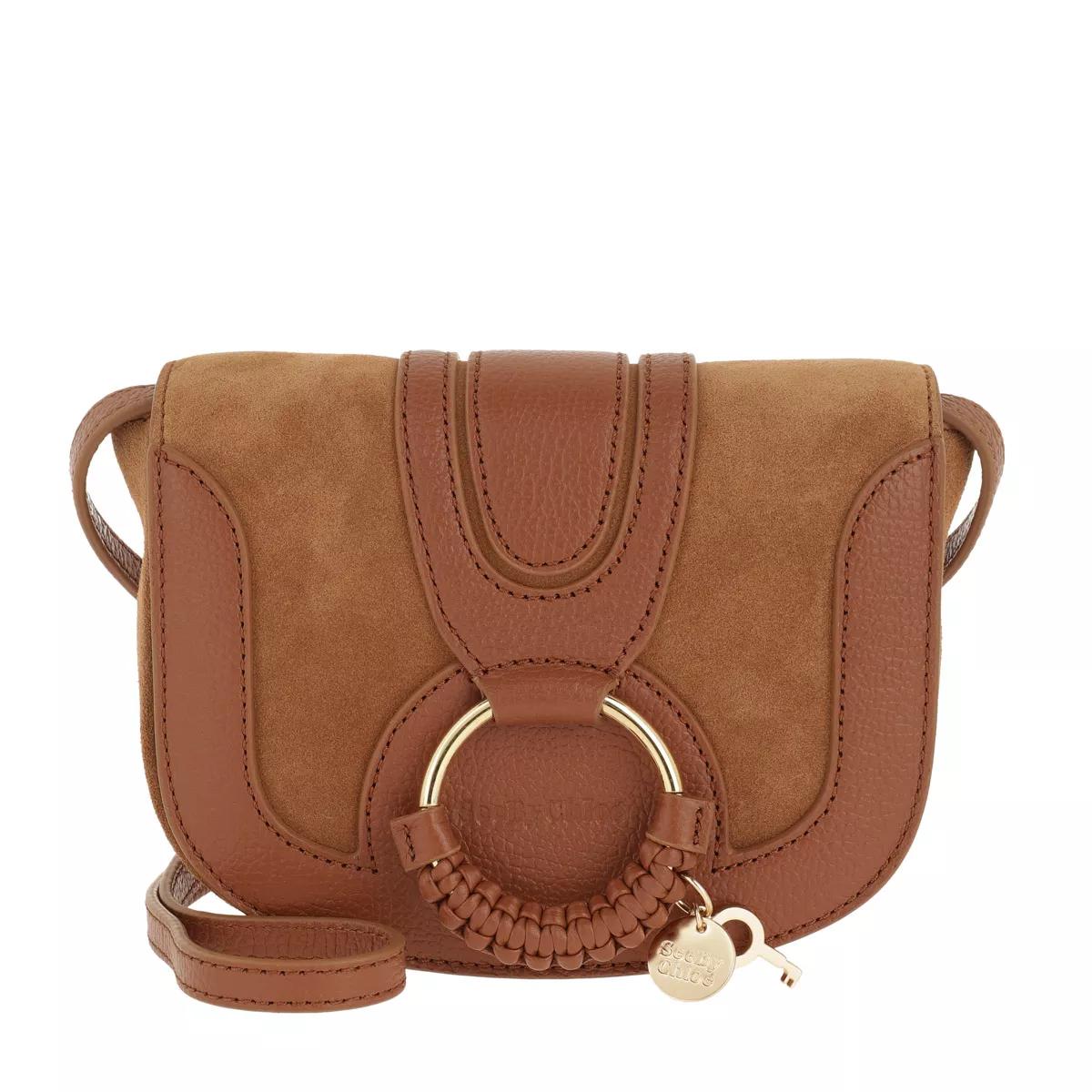 See By Chloé Umhängetasche - Hana Mini Bag - Gr. unisize - in Cognacbraun - für Damen von See By Chloé