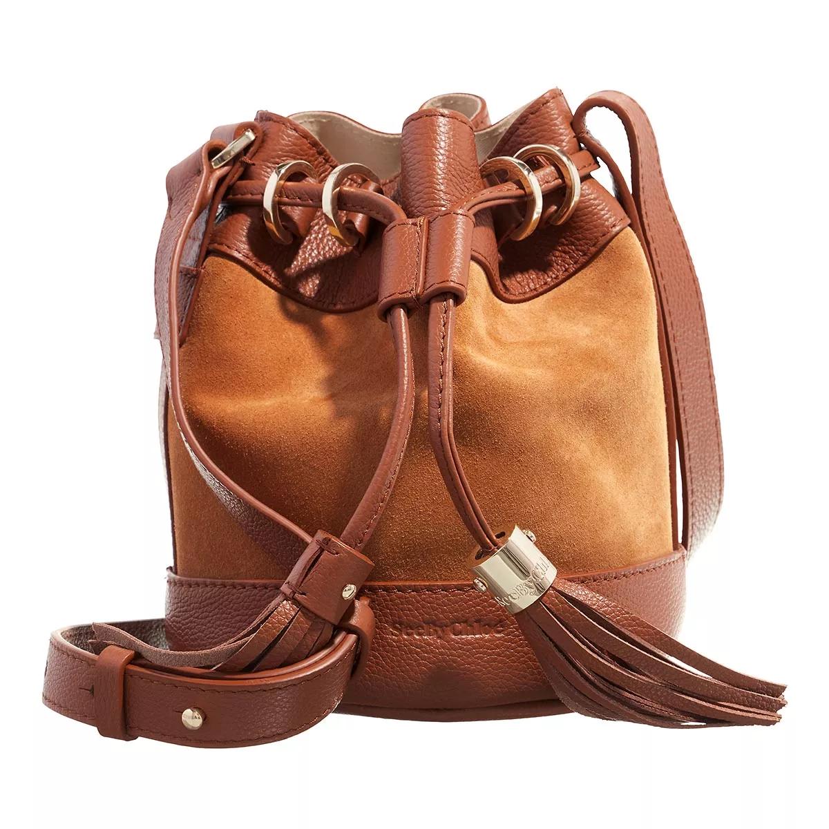 See By Chloé Umhängetasche - Shoulder Bag Leather - Gr. unisize - in Braun - für Damen von See By Chloé