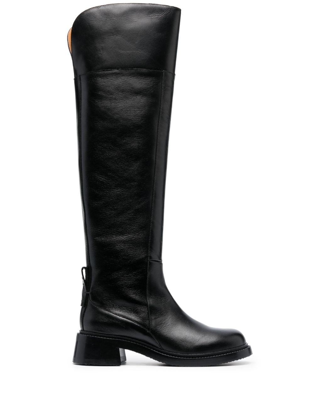 See by Chloé Bonni 45mm knee-length boots - Black von See by Chloé