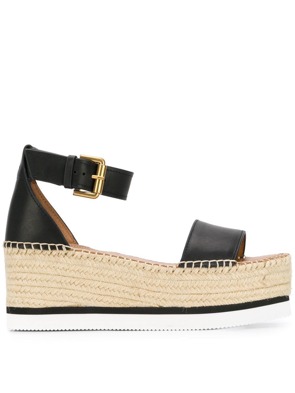 See by Chloé Glyn platform sandals - Black von See by Chloé