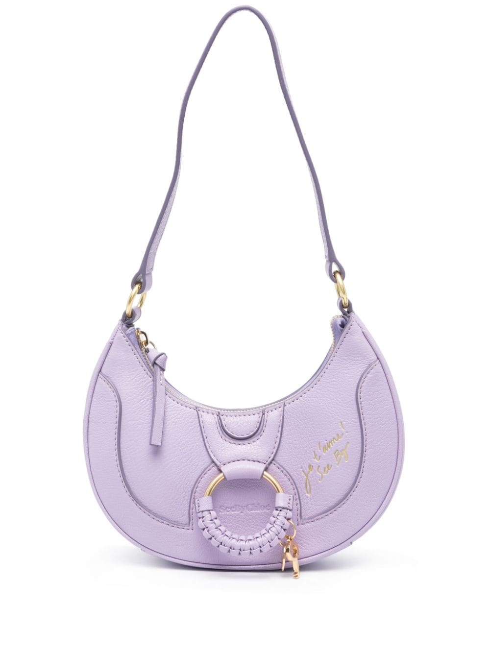 See by Chloé Hana leather shoulder bag - Purple von See by Chloé
