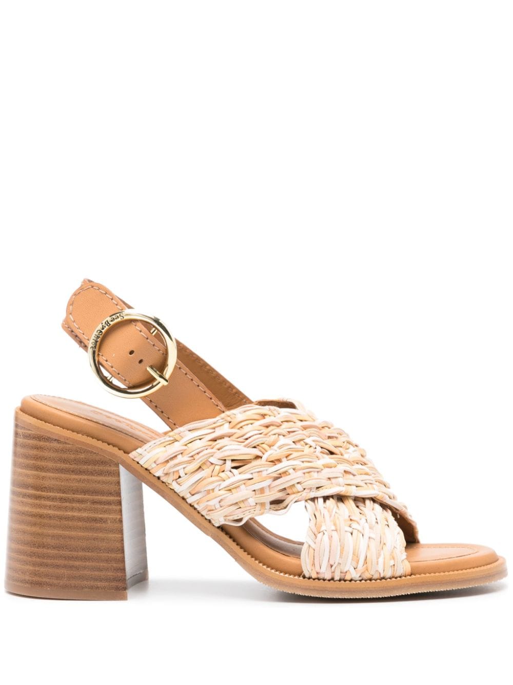 See by Chloé Jaicey 80mm interwoven-straps sandals - Neutrals von See by Chloé