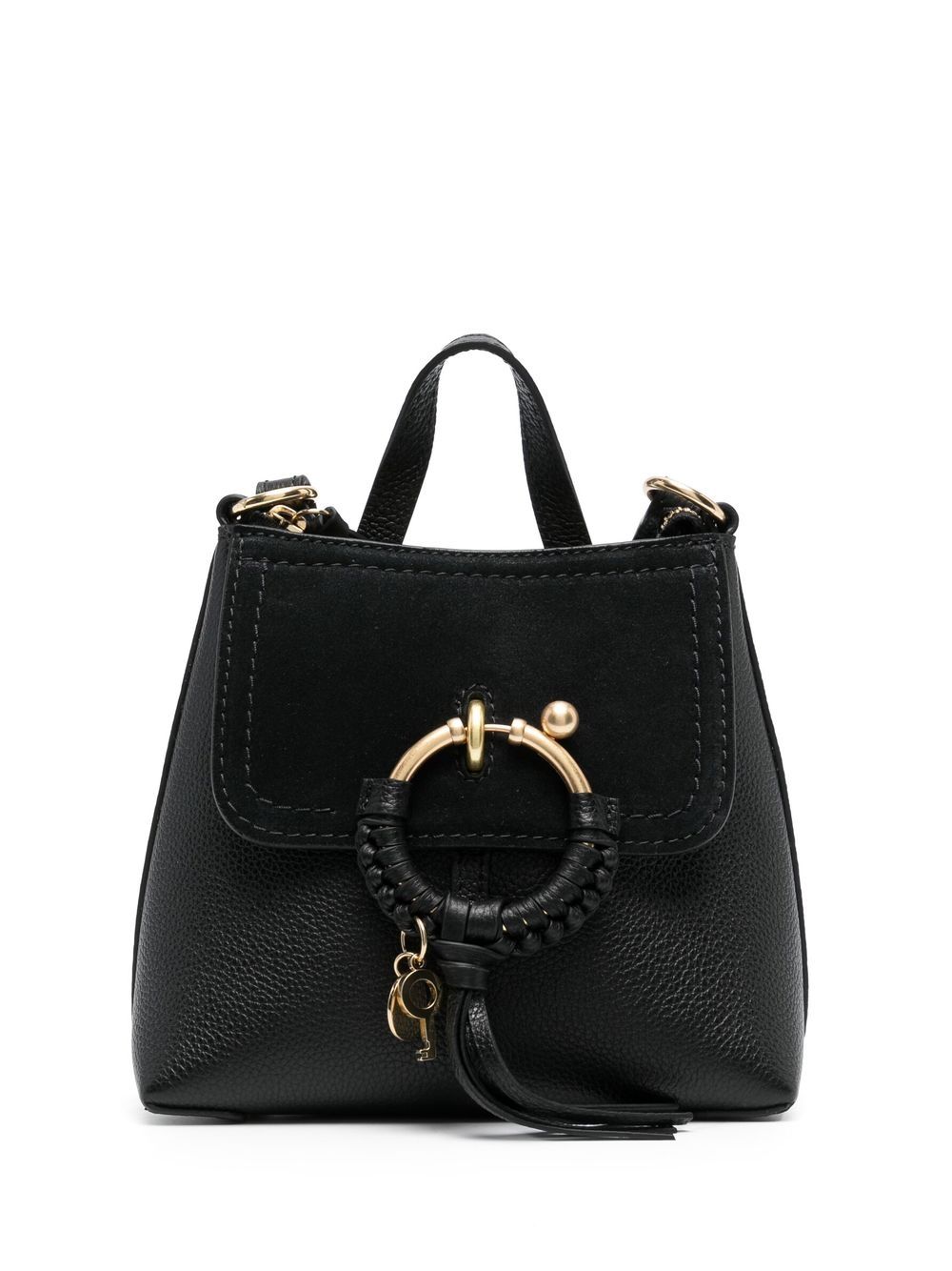 See by Chloé Joan calf leather backpack - Black von See by Chloé