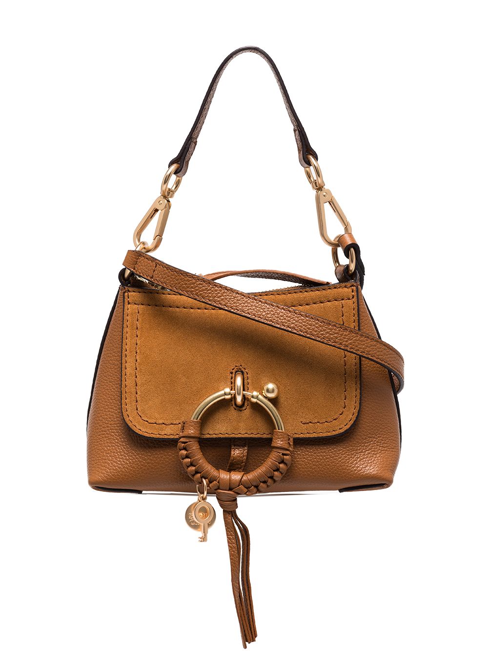 See by Chloé Joan leather crossbody bag - Brown von See by Chloé