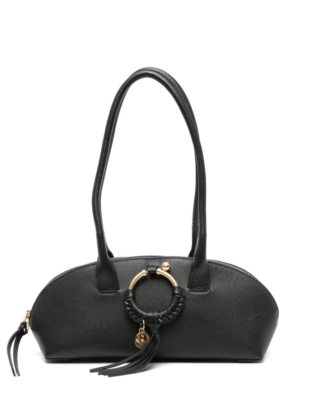 See by Chloé Joan leather shoulder bag - Black von See by Chloé