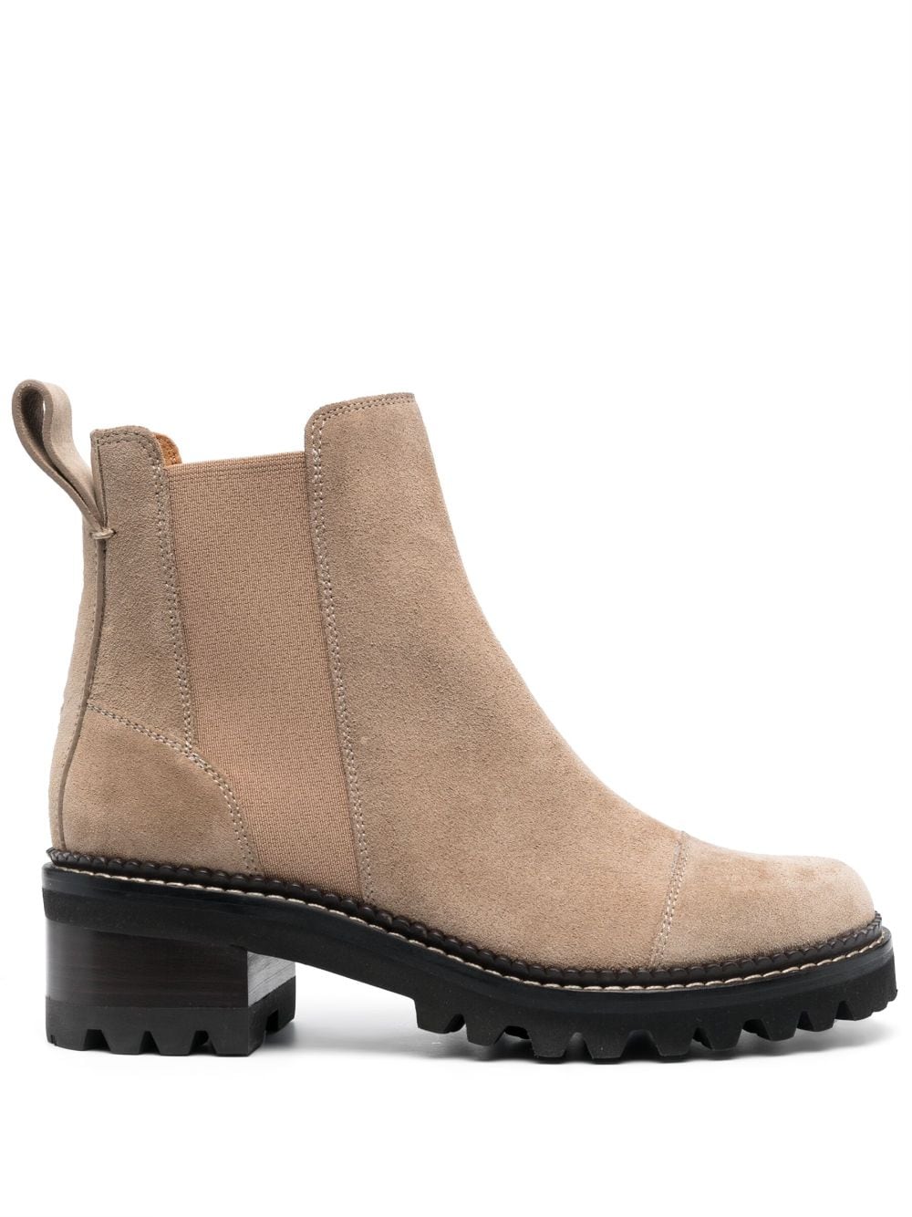 See by Chloé Mallory 55mm ankle boots - Neutrals von See by Chloé