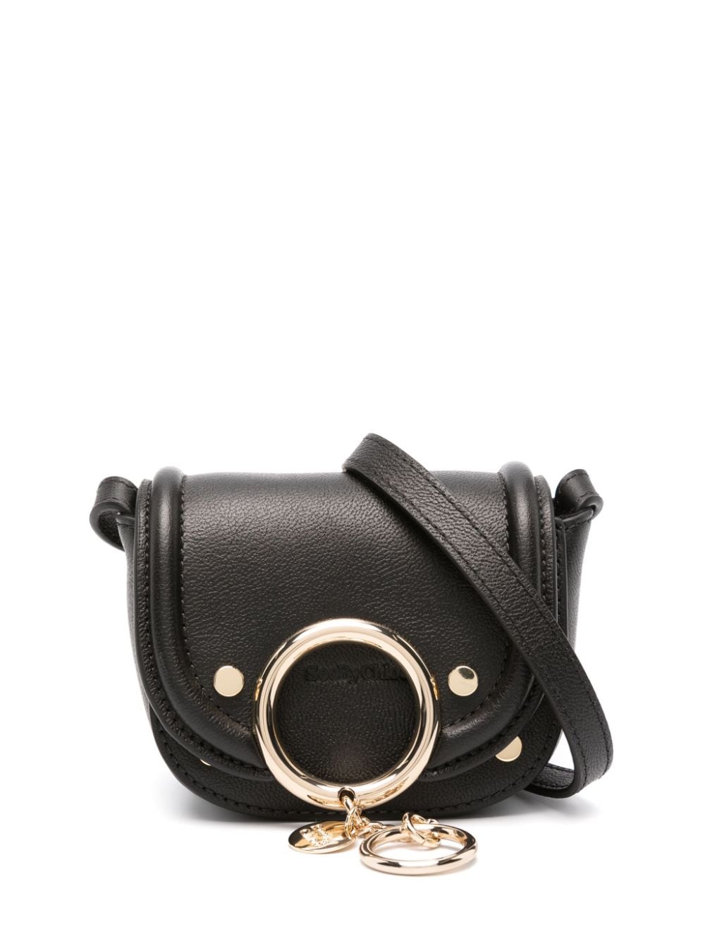 See by Chloé Mara leather shoulder bag - Black von See by Chloé