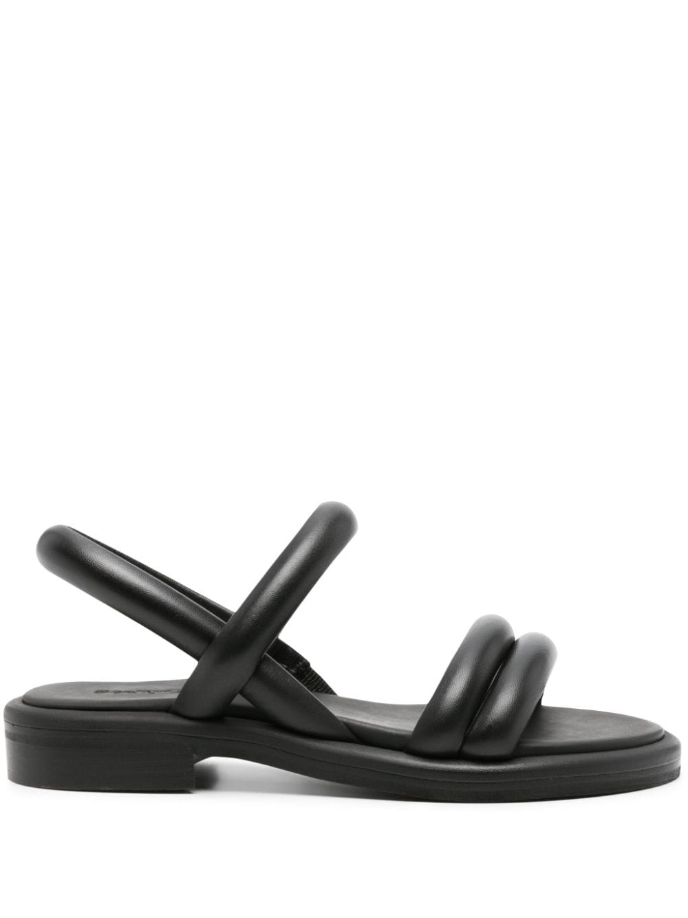 See by Chloé double-strap leather sandals - Black von See by Chloé