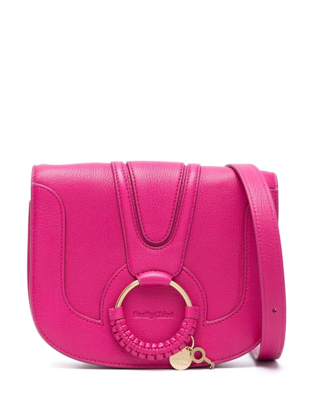 See by Chloé mini Hana leather bag - Pink von See by Chloé