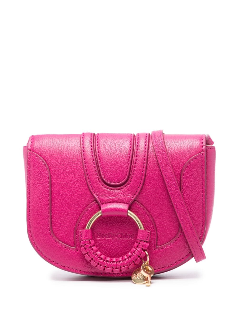 See by Chloé mini Hana leather shoulder bag - Pink von See by Chloé