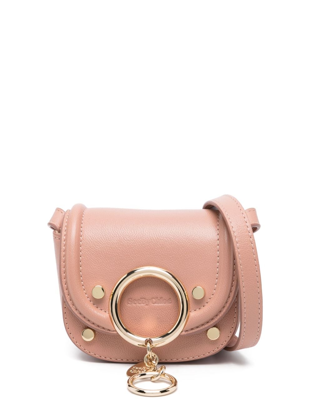 See by Chloé mini Mara leather shoulder bag - Pink von See by Chloé