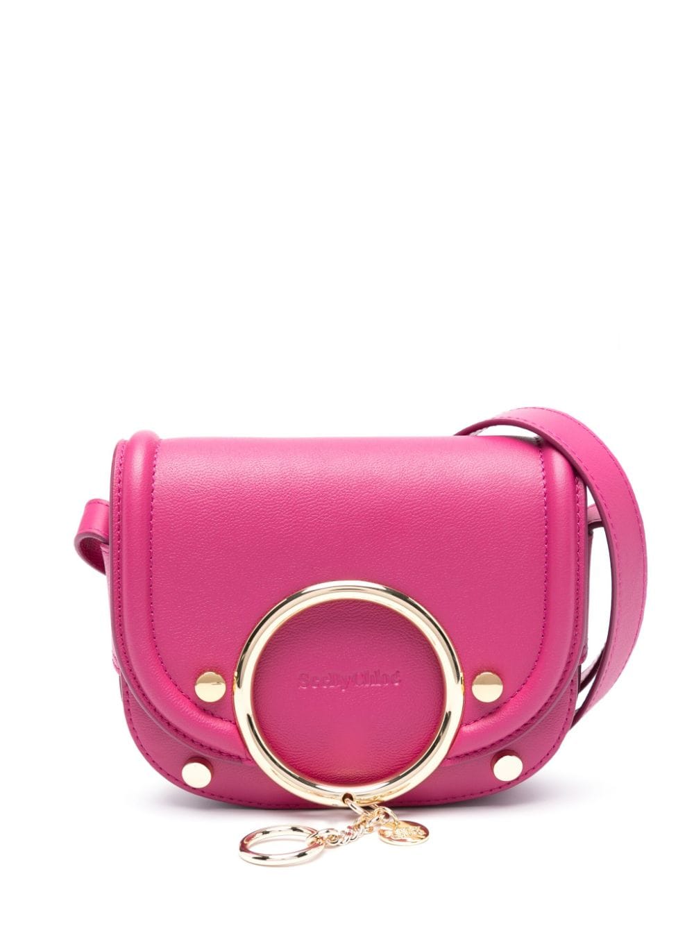 See by Chloé small Mara leather crossbody bag - Pink von See by Chloé