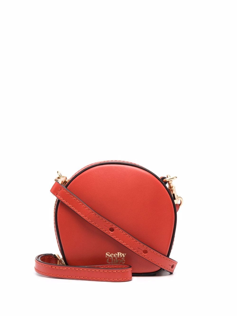 See by Chloé small Shell crossbody bag - Red von See by Chloé