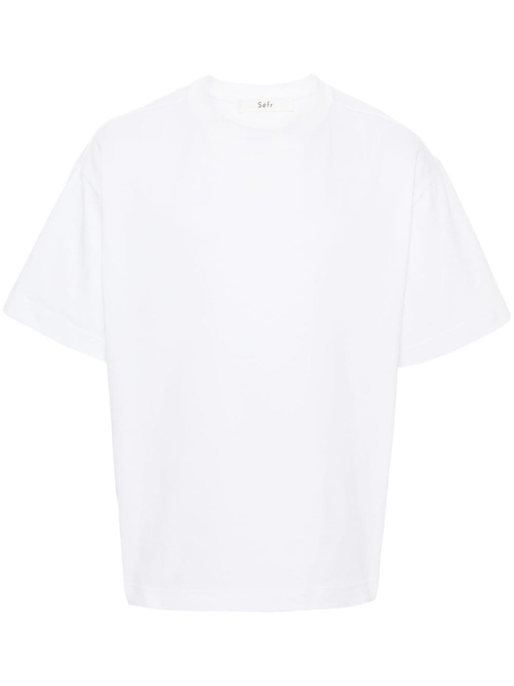 Séfr Atelier cotton T-shirt - White von Séfr