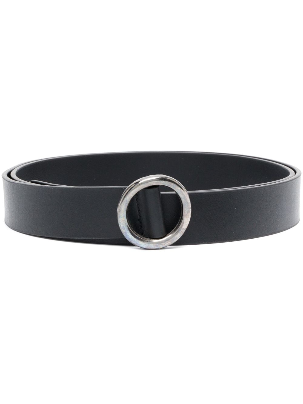 Séfr Circle leather belt - Black von Séfr