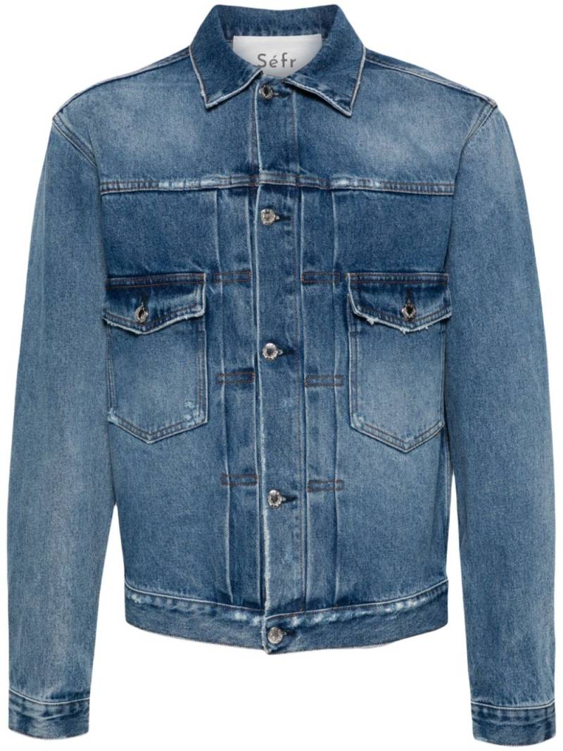 Séfr Elu denim jacket - Blue von Séfr