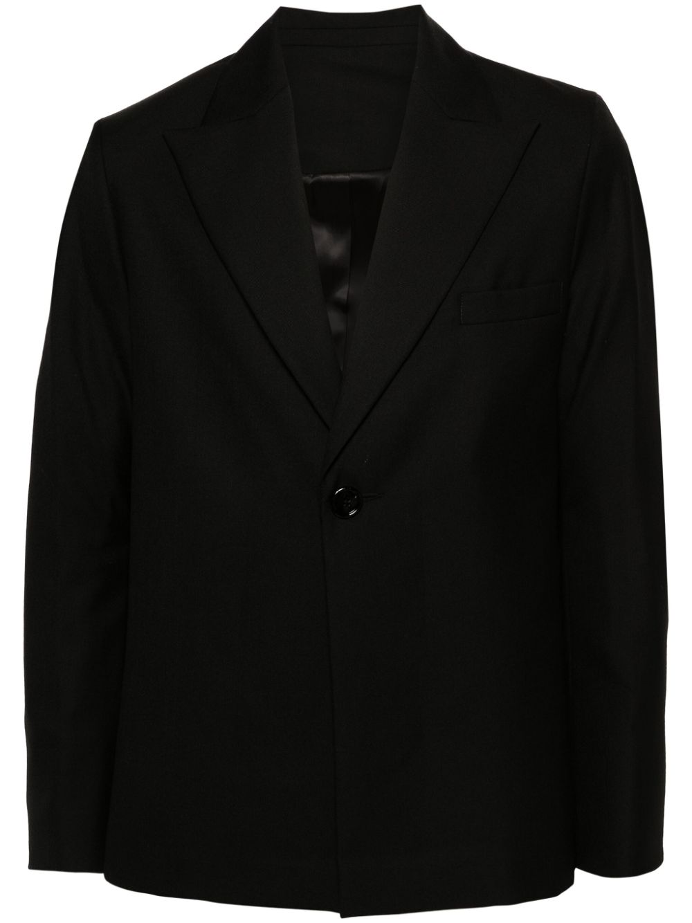 Séfr Power single-breasted blazer - Black von Séfr