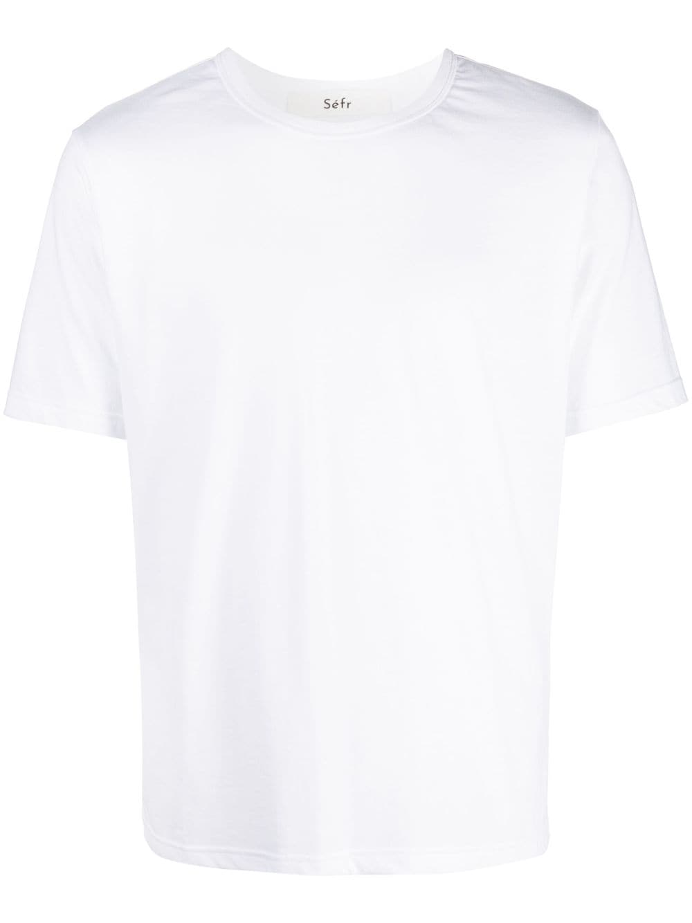 Séfr short-sleeve cotton-blend T-shirt - White von Séfr