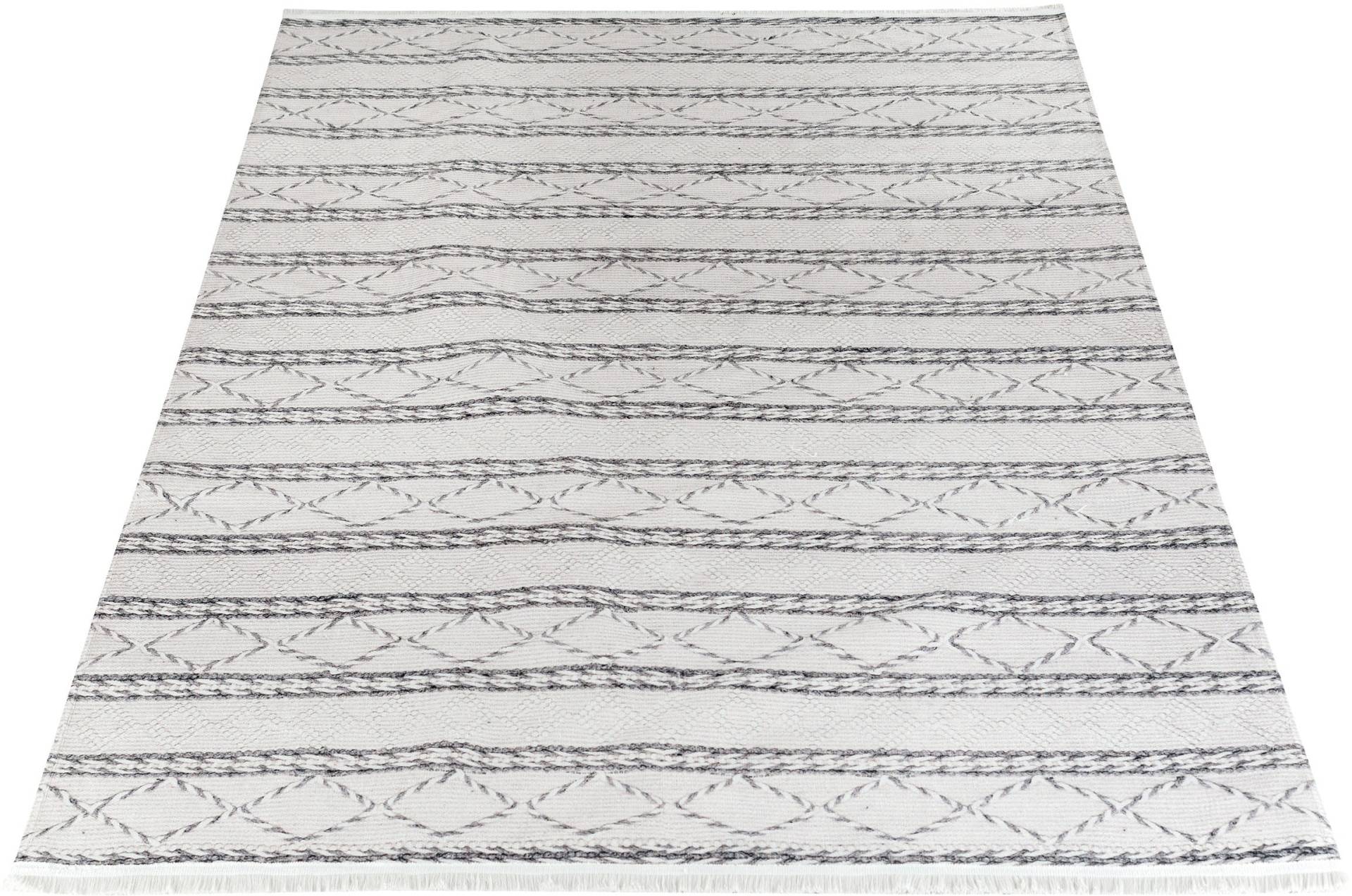 Sehrazat Teppich »EFE 1050«, rechteckig, 5 mm Höhe, Wohnzimmer, Flachwebteppich, Scandi Style Sehrazat Teppich »EFE 1050«, rechteckig, 5 mm Höhe, Wohnzimmer, Flachwebteppich, Scandi Style von Sehrazat