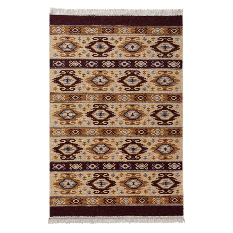 Sehrazat Teppich »Tulum 9930«, rechteckig, 5 mm Höhe, Wendeteppich, waschbar, Wohnzimmer von Sehrazat