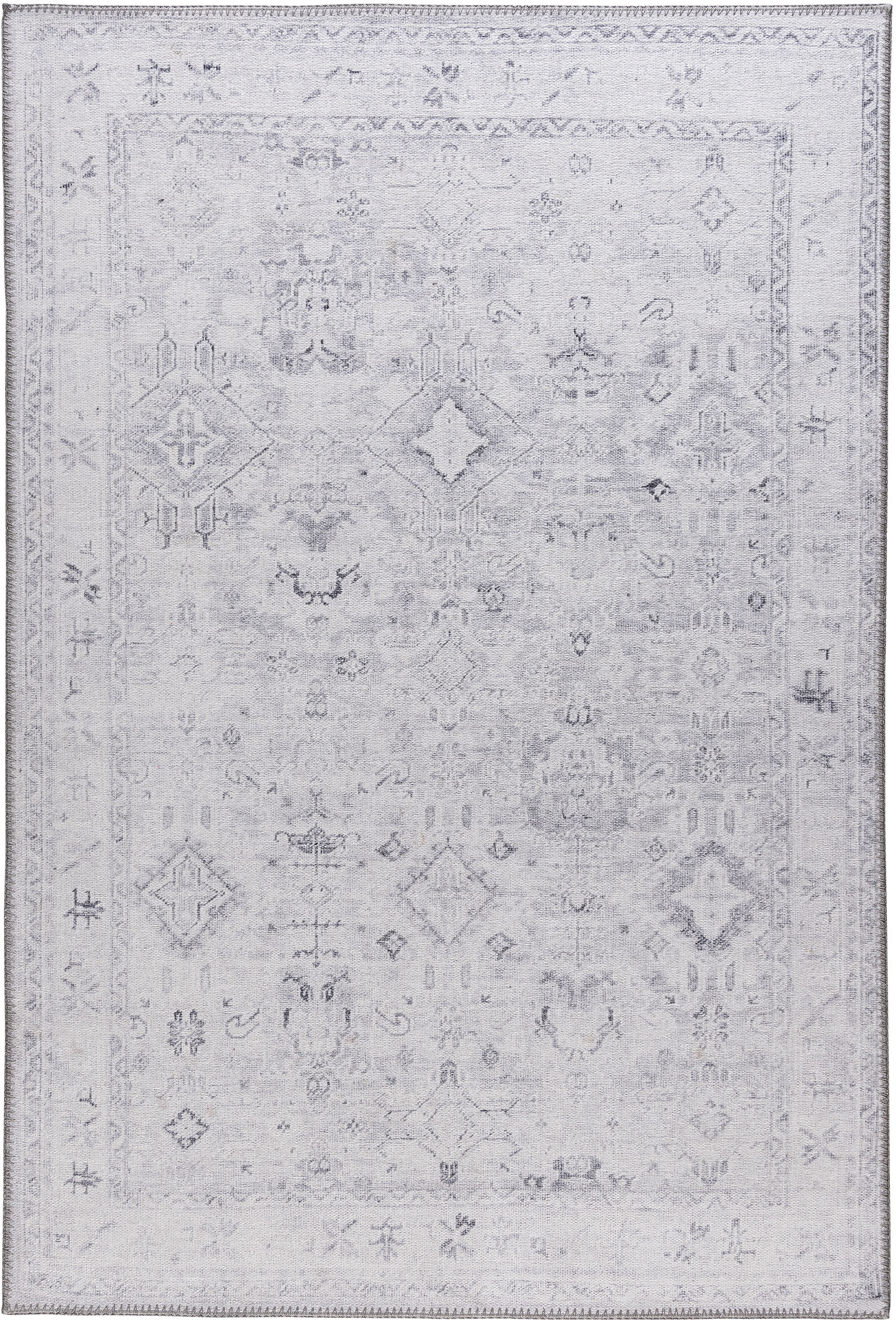 Sehrazat Teppich »Vintage 3570«, rechteckig, 4 mm Höhe, Kurzflor, waschbar, Chenille mit Baumwolle, Wohnzimmer Sehrazat Teppich »Vintage 3570«, rechteckig, 4 mm Höhe, Kurzflor, waschbar, Chenille mit Baumwolle, Wohnzimmer von Sehrazat