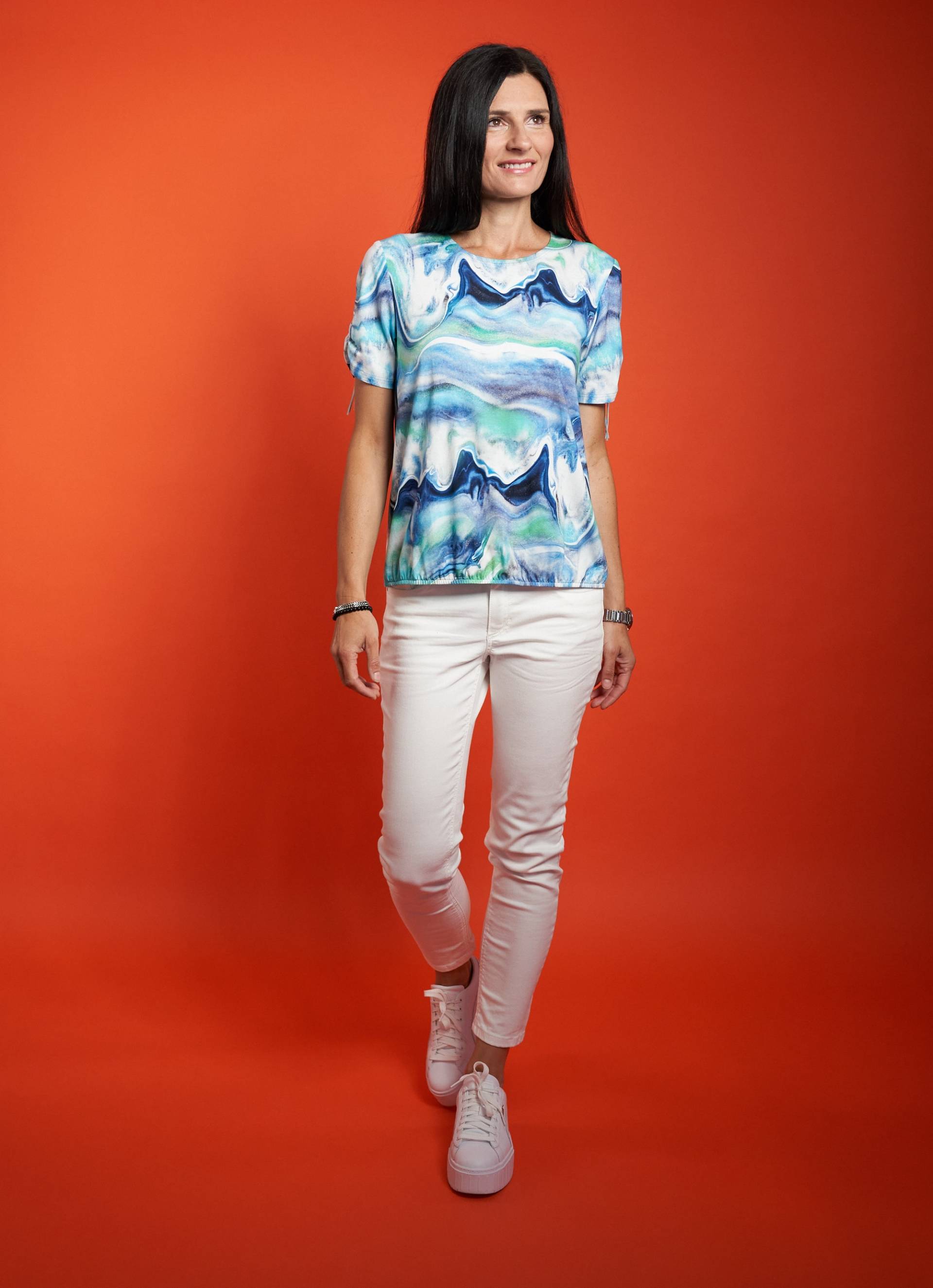 Seidel Moden Kurzarmshirt, mit All-Over Print, MADE IN GERMANY Seidel Moden Kurzarmshirt, mit All-Over Print, MADE IN GERMANY von Seidel Moden
