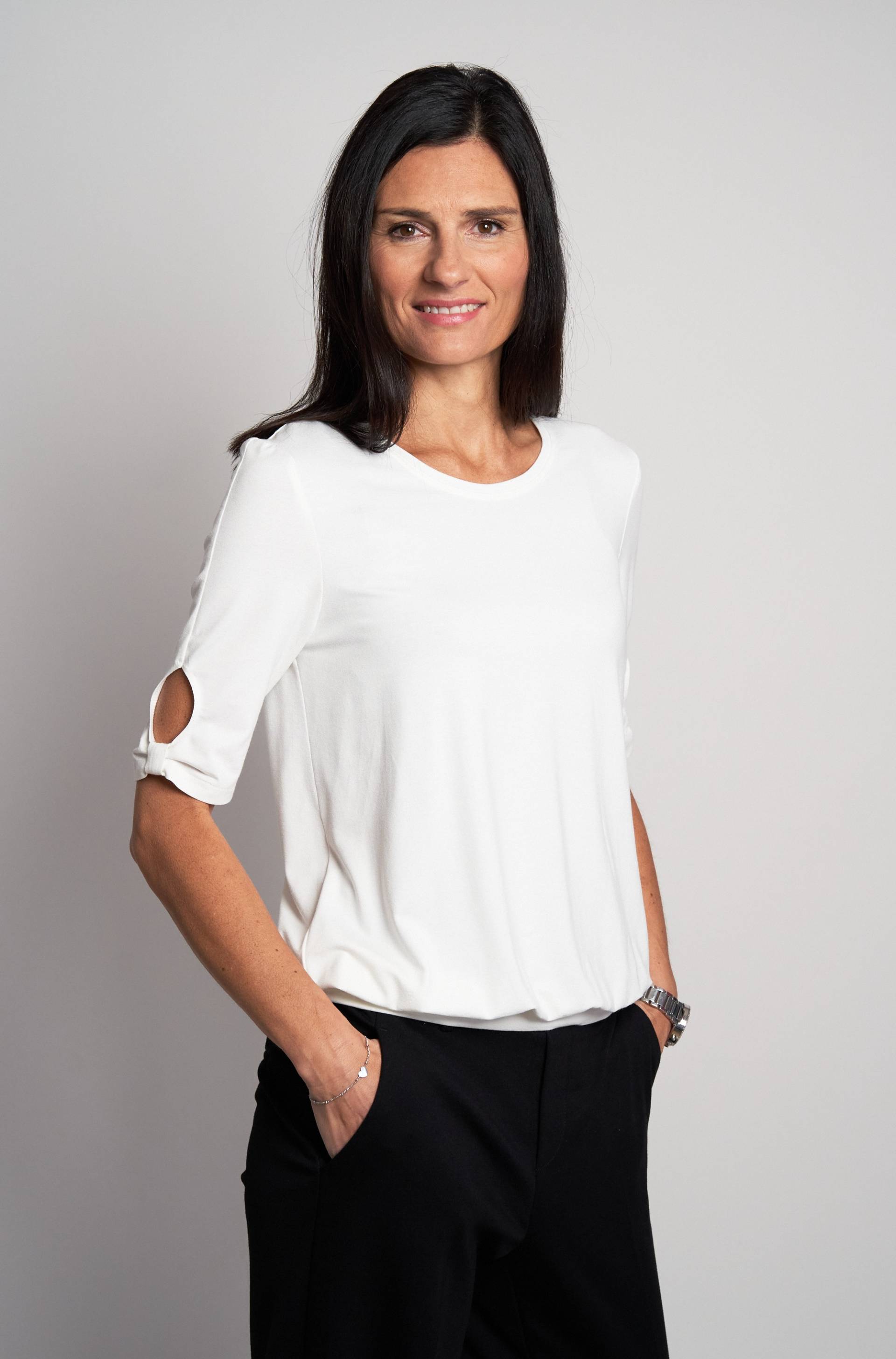 Seidel Moden Rundhalsshirt, mit Cut-Out Details, MADE IN GERMANY Seidel Moden Rundhalsshirt, mit Cut-Out Details, MADE IN GERMANY von Seidel Moden
