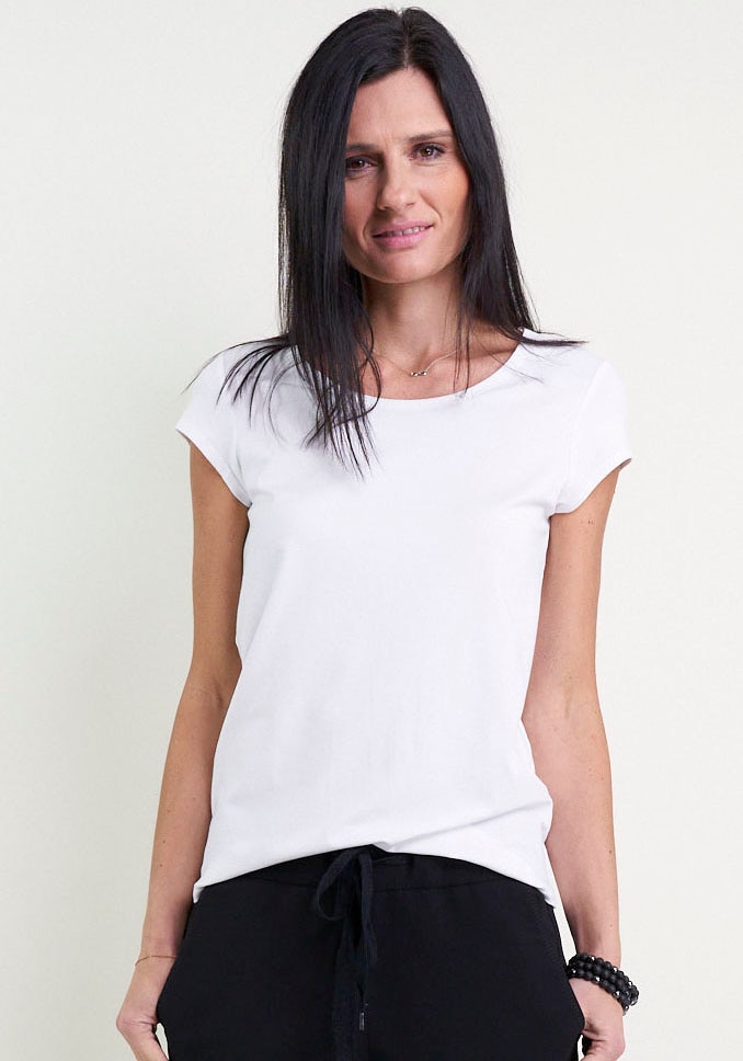Seidel Moden T-Shirt, mit Kappenärmel, MADE IN GERMANY von Seidel Moden